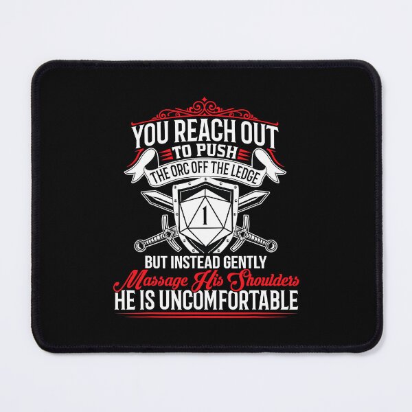 Item preview, Funny Dungeons Shirt, Push Orc Shirt, Massage Orc designed and sold by DallinLebsack.