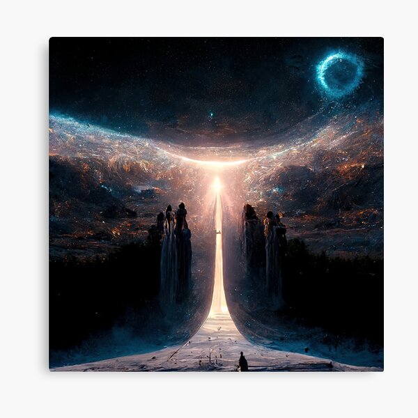 Item preview, Portal to paradise Midjourney designed and sold by AICustomArt ⭐⭐⭐⭐⭐.