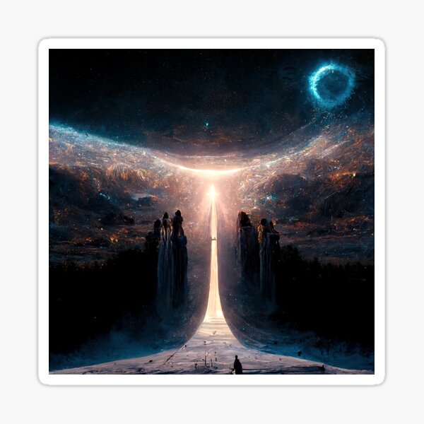 Item preview, Portal zum Paradies Midjourney designed and sold by AICustomArt ⭐⭐⭐⭐⭐.