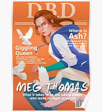 Póster Portada de la revista Dead by Daylight - Meg Thomas