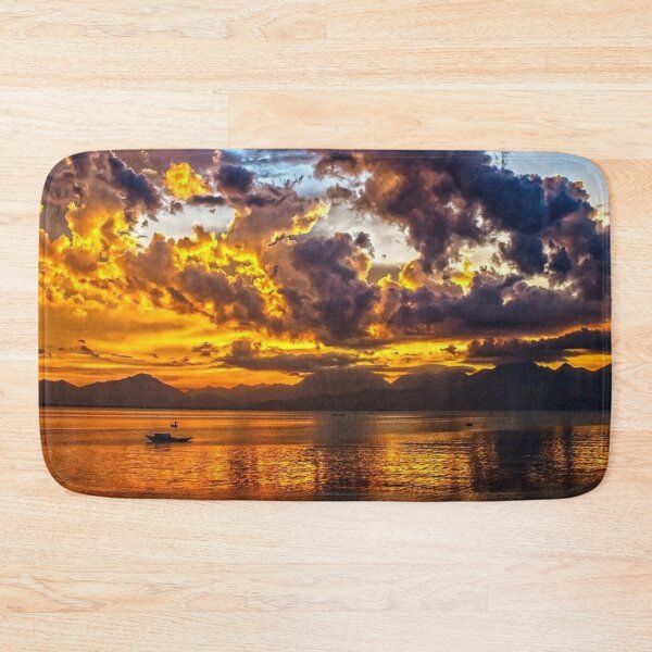 Item preview, Purple Sky With Orange Sunset. designed and sold by DesignVertex.