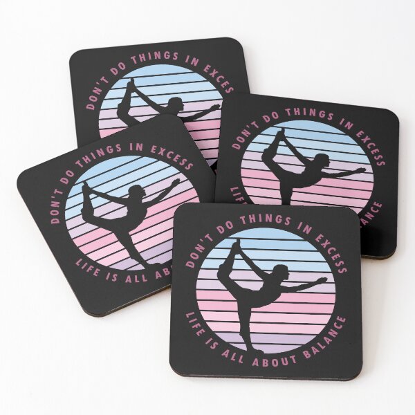 Item preview, Life Is All About Balance. Girl doing Yoga designed and sold by bolkibox.