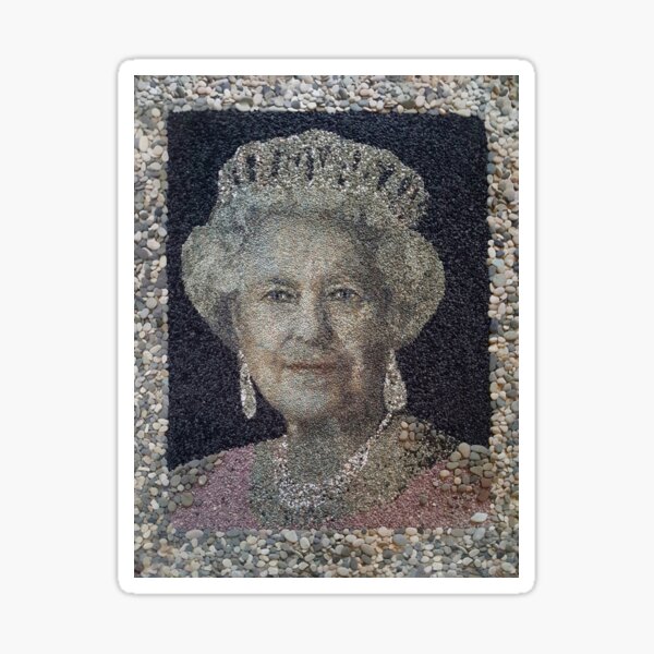 Pebble Queen ll Sticker