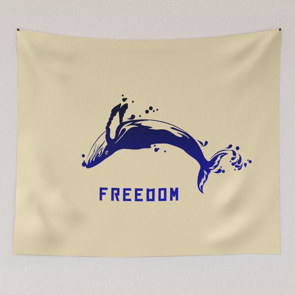 Item preview, freedom whale designed and sold by artbleed.