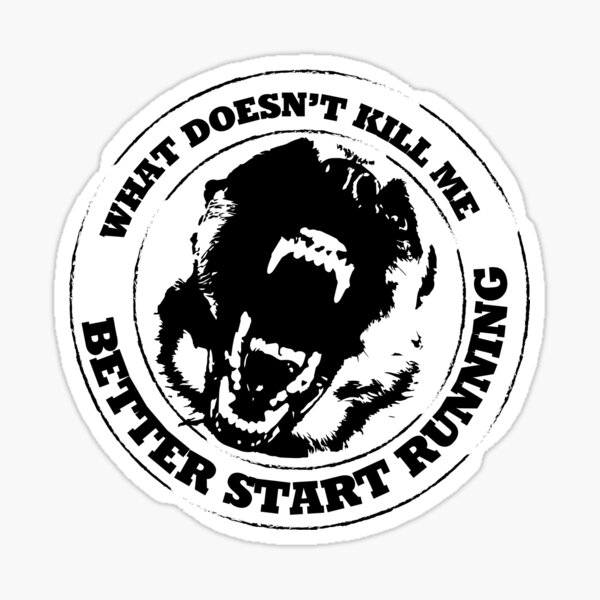 Malinois- Belgian shepherd - Maligator Sticker