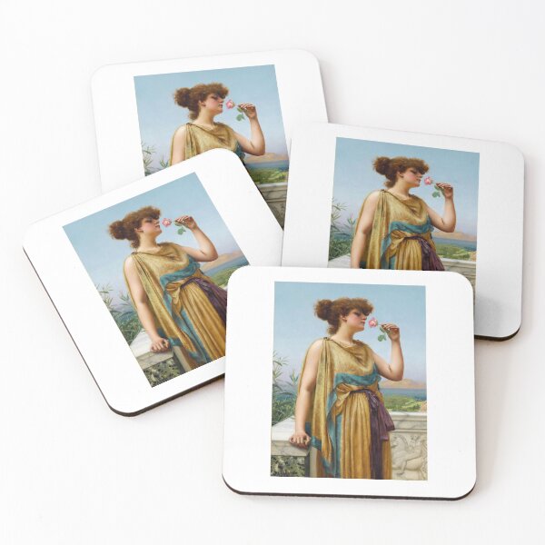 Item preview, John William Godward  The Fragrant Rose (1892) designed and sold by TeeARTHY.