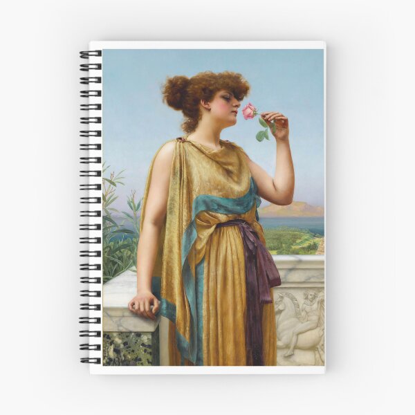 Item preview, John William Godward  The Fragrant Rose (1892) designed and sold by TeeARTHY.