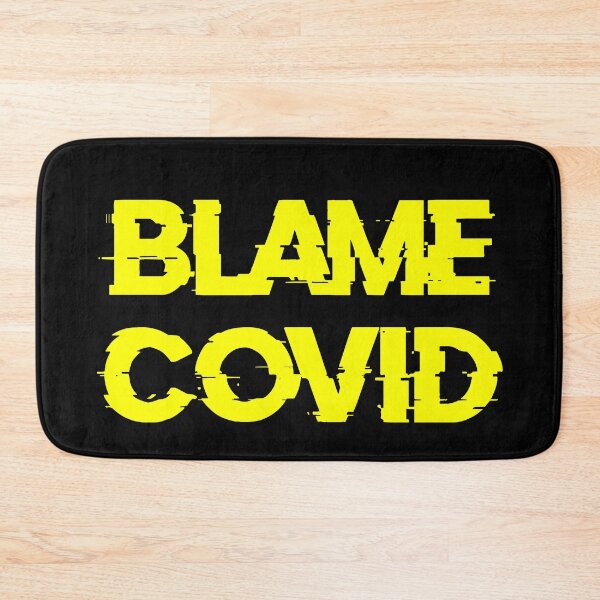 Item preview, Blame Covid (Yellow) designed and sold by DafyddEm.