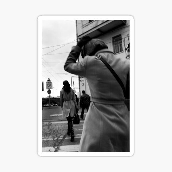 Hang onto your hat - Moscow Sticker