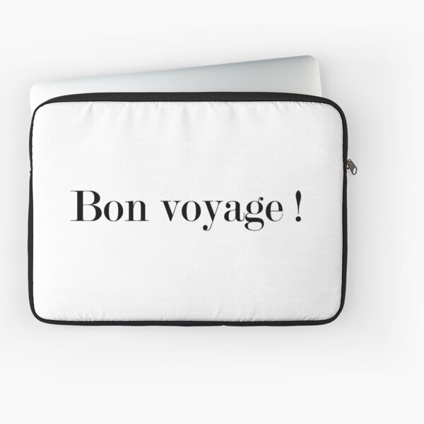 Bon voyage Laptop Sleeve