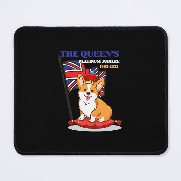 Item preview, The Queen’s Platinum Jubilee  Corgi Union Jack  designed and sold by DallinLebsack.