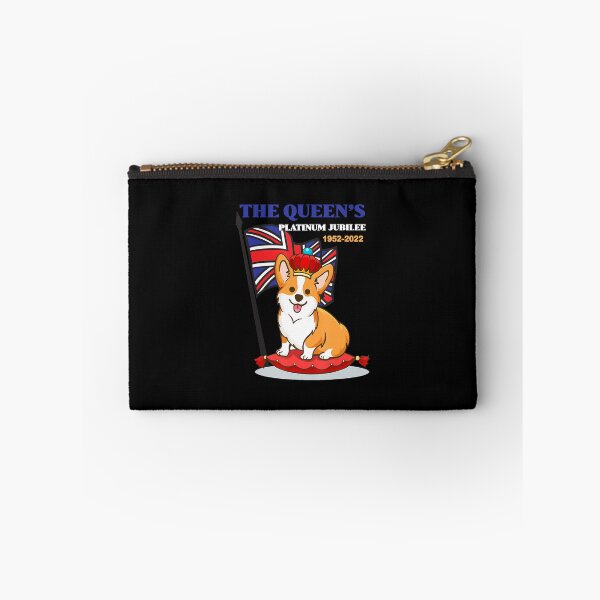 Item preview, The Queen’s Platinum Jubilee  Corgi Union Jack  designed and sold by DallinLebsack.