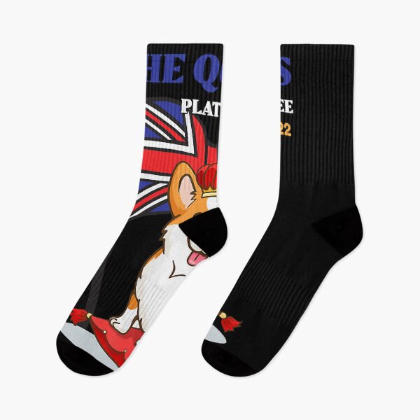 Item preview, The Queen’s Platinum Jubilee  Corgi Union Jack  designed and sold by DallinLebsack.