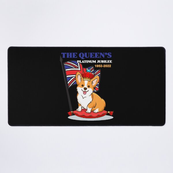 Item preview, The Queen’s Platinum Jubilee  Corgi Union Jack  designed and sold by DallinLebsack.