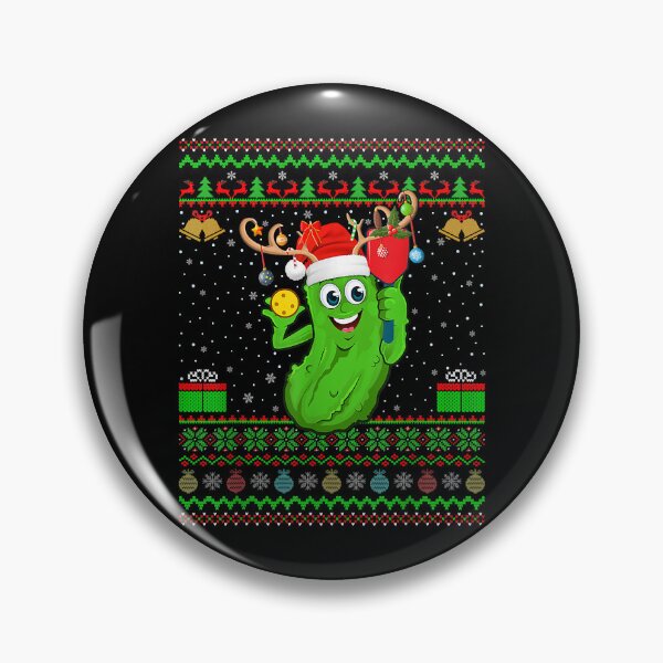 Item preview, Pickle Lover Santa Matching Ugly Christmas designed and sold by DallinLebsack.