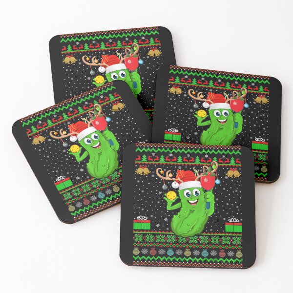 Item preview, Pickle Lover Santa Matching Ugly Christmas designed and sold by DallinLebsack.