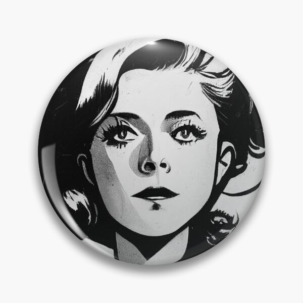 Item preview, Catherine Deneuve portrait drawing designed and sold by artofbelletz.