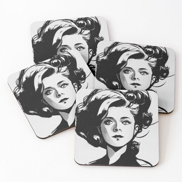 Item preview, Catherine Deneuve portrait drawing designed and sold by artofbelletz.