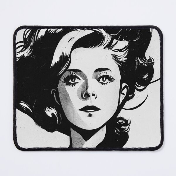 Item preview, Catherine Deneuve portrait drawing designed and sold by artofbelletz.
