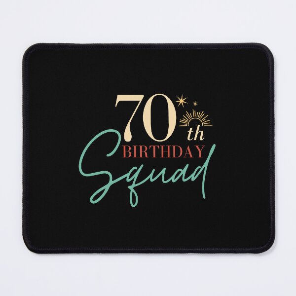 Item preview, 70th Birthday Squad Retro Sunshine Bday 70 Year Old Party designed and sold by Sasikharn.