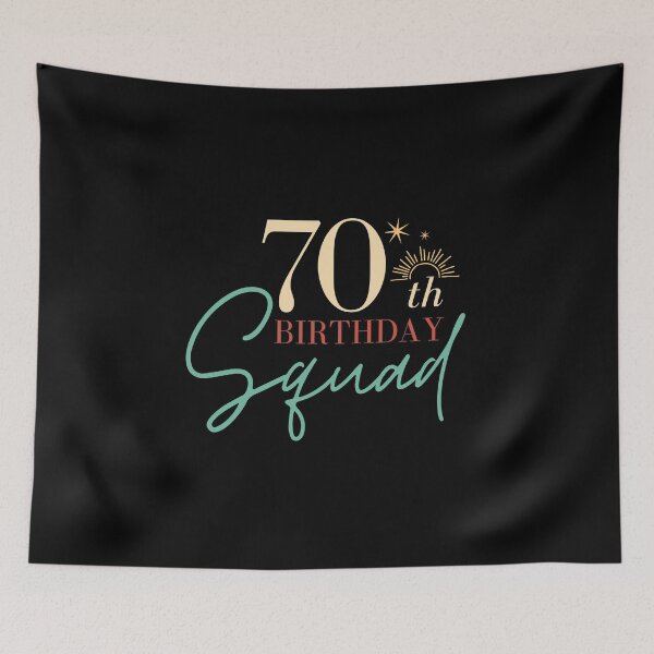 Item preview, 70th Birthday Squad Retro Sunshine Bday 70 Year Old Party designed and sold by Sasikharn.