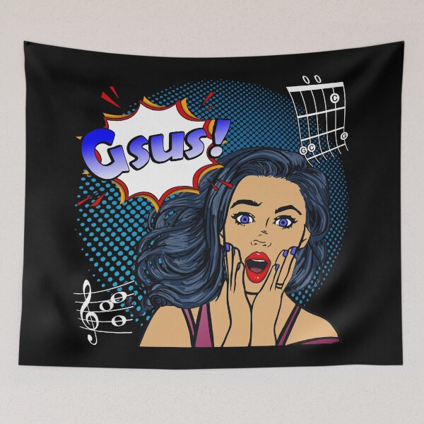 Item preview, Gsus - WHAT A REVELATION! - MUSIC WITTY PUN designed and sold by KoolDsignsMUSIC.