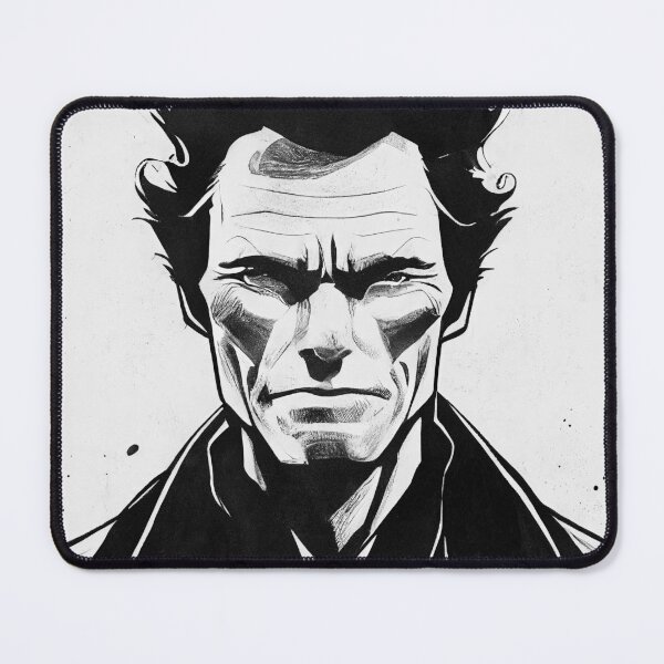 Item preview, Clint Eastwood portrait drawing designed and sold by artofbelletz.