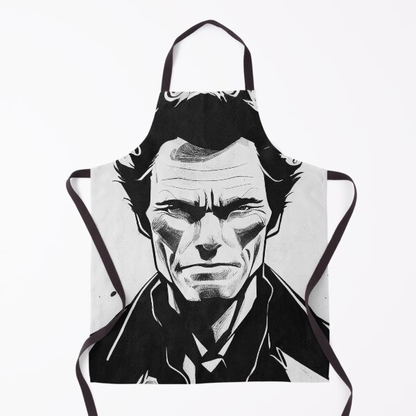 Item preview, Clint Eastwood portrait drawing designed and sold by artofbelletz.