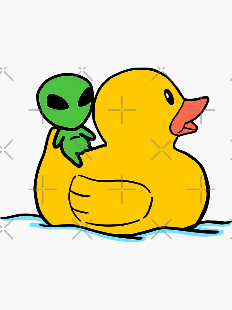 CUTE ALIEN DUCK