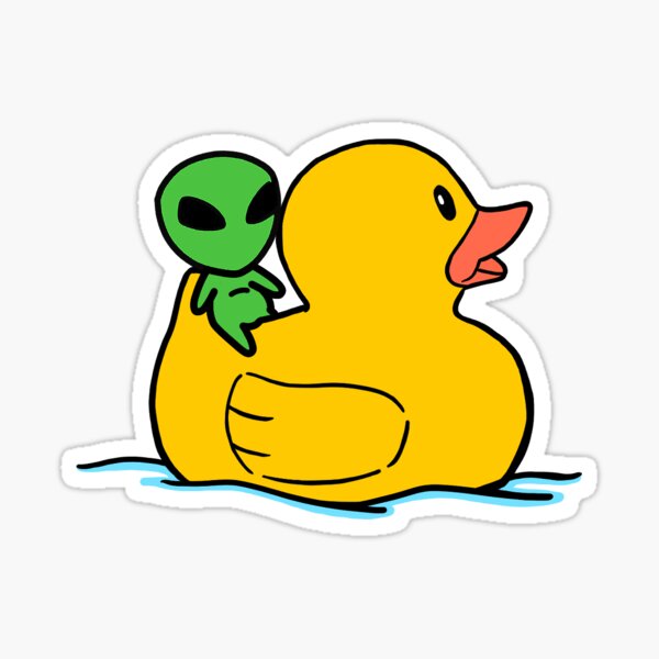 Alien hot sale rubber duck