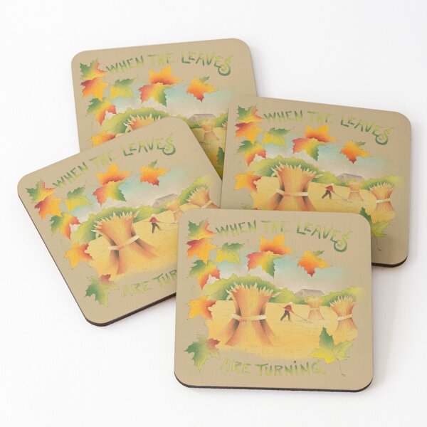 Item preview, When the Leaves Are Turning Autumn Painting  designed and sold by Old Soul Vintage .