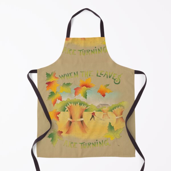Item preview, When the Leaves Are Turning Autumn Painting  designed and sold by Old Soul Vintage .
