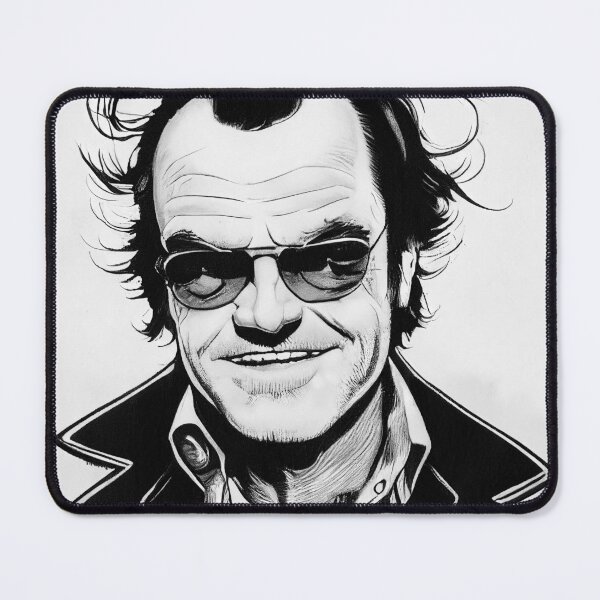 Item preview, Jack Nicholson portrait drawing designed and sold by artofbelletz.