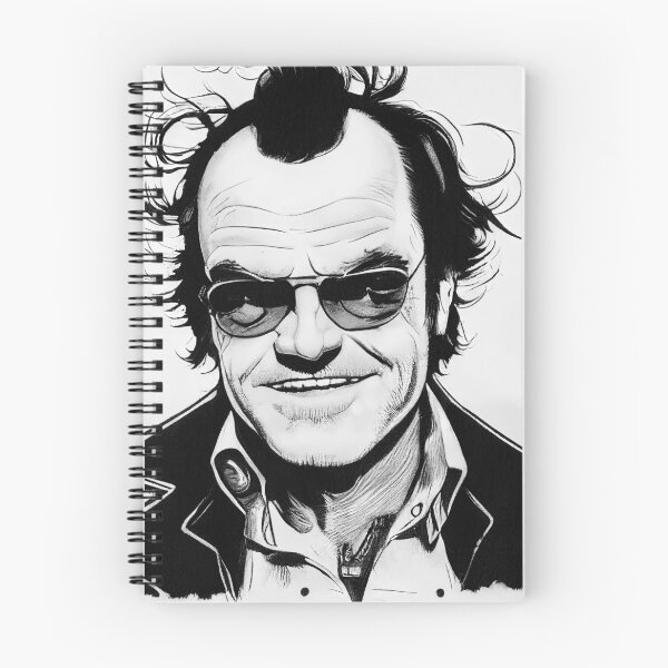 Item preview, Jack Nicholson portrait drawing designed and sold by artofbelletz.