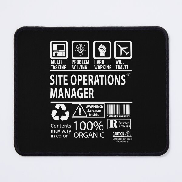 Item preview, Site Operations Manager T Shirt - Multitasking Job Gift Item Tee designed and sold by alishabvrstella.