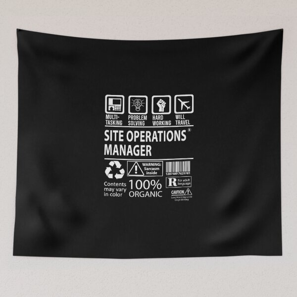 Item preview, Site Operations Manager T Shirt - Multitasking Job Gift Item Tee designed and sold by alishabvrstella.