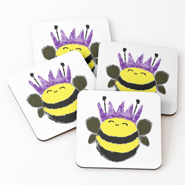 Item preview, Cute Queen Bee with Crown designed and sold by DrawForth2020.
