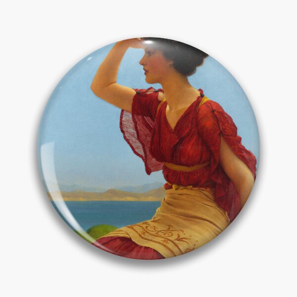 Item preview, John William Godward   The Signal (1899) George woman,goddess designed and sold by TeeARTHY.