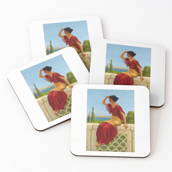 Item preview, John William Godward   The Signal (1899) George woman,goddess designed and sold by TeeARTHY.