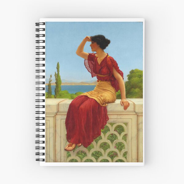 Item preview, John William Godward   The Signal (1899) George woman,goddess designed and sold by TeeARTHY.