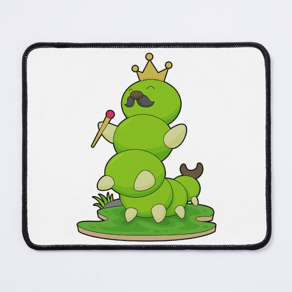 Item preview, Caterpillar as King with Crown designed and sold by Snabdesign84.