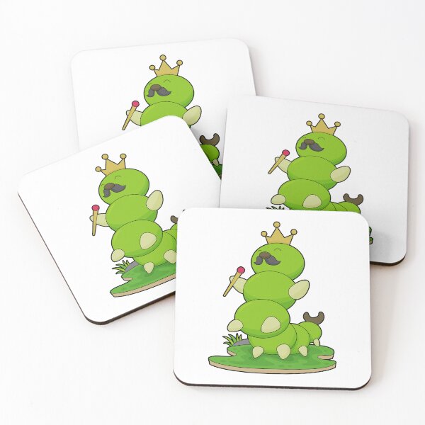Item preview, Caterpillar as King with Crown designed and sold by Snabdesign84.