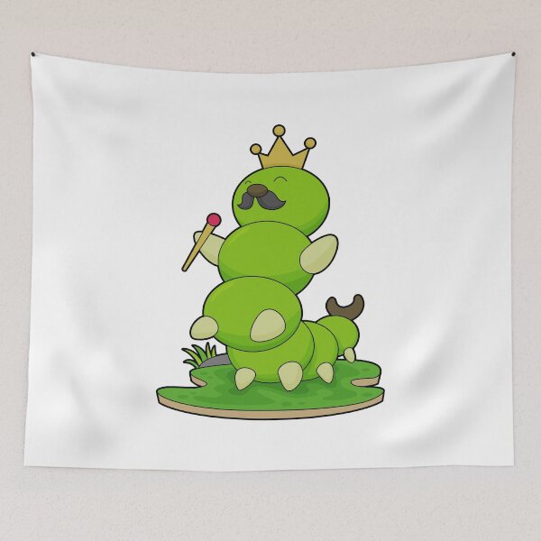 Item preview, Caterpillar as King with Crown designed and sold by Snabdesign84.