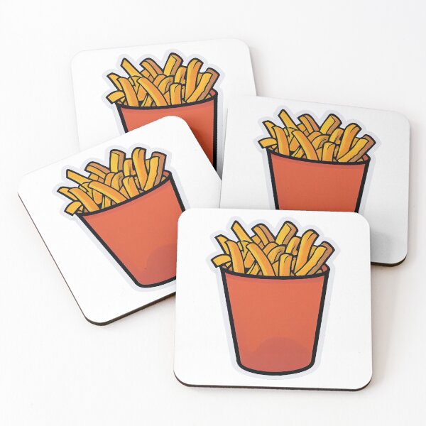 Item preview, French Fries in a cup designed and sold by TheFoxyWolfShop.