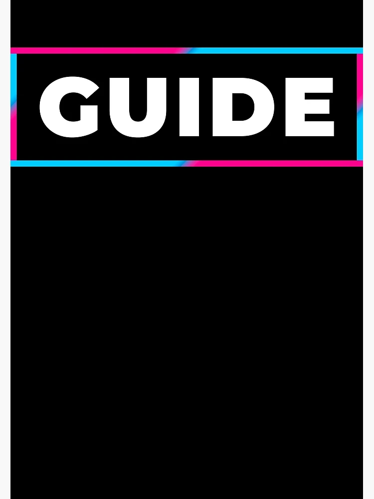 Thumbnail 3 of 3, Poster, Guide retro gradient frame designed and sold by SVPOD.