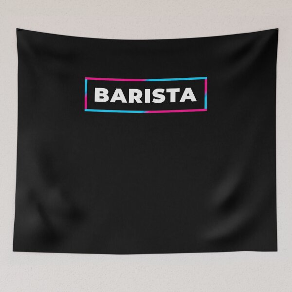 Item preview, Barista retro gradient frame designed and sold by SVPOD.