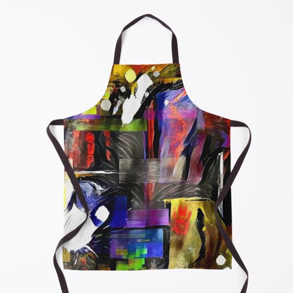 Item preview, Colorful abstract painting designed and sold by rolffimages.