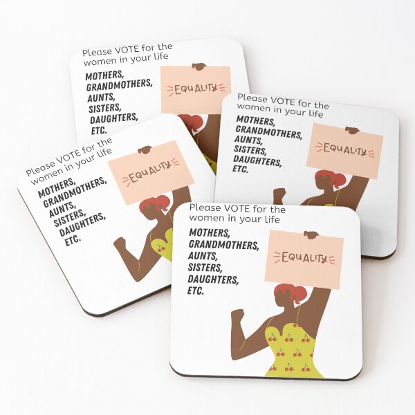 Item preview, Women's Rights Are Human Rights. Vote. designed and sold by Marvett-World.