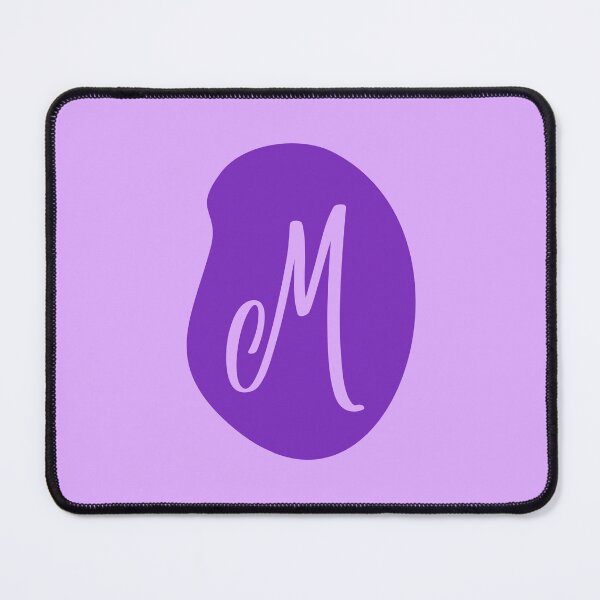 Item preview, M letter in a purple bubble designed and sold by Cloofur.