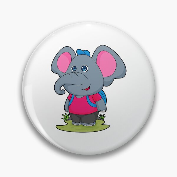 Item preview, Elephant Pupil Backpack School designed and sold by Snabdesign84.